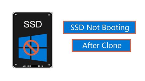 ssd clone does not boot|make ssd bootable after cloning.